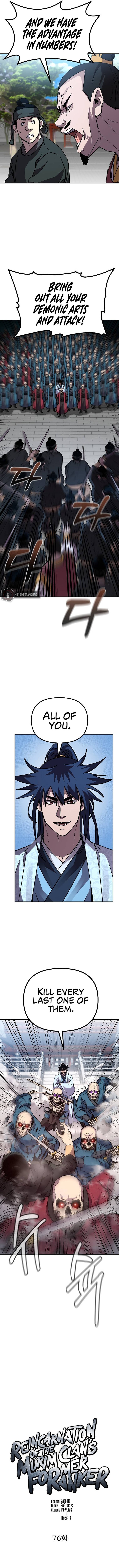 Reincarnation of the Murim Clan’s Former Ranker Chapter 76 - Page 3 in English