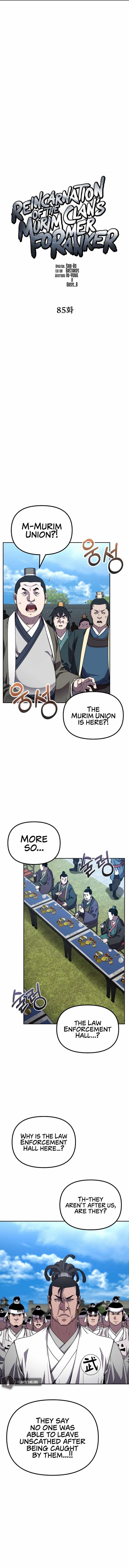 Reincarnation of the Murim Clan’s Former Ranker Chapter 85 - Page 3 in English