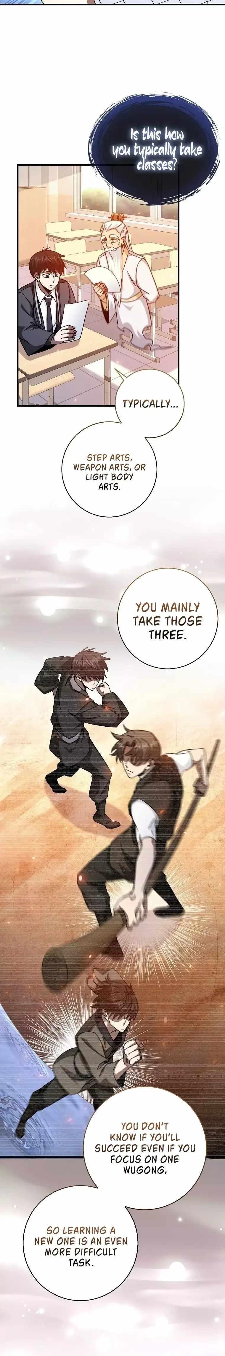 RETURN OF THE MARTIAL ARTS GENIUS Chapter 11 - Page 14 in English