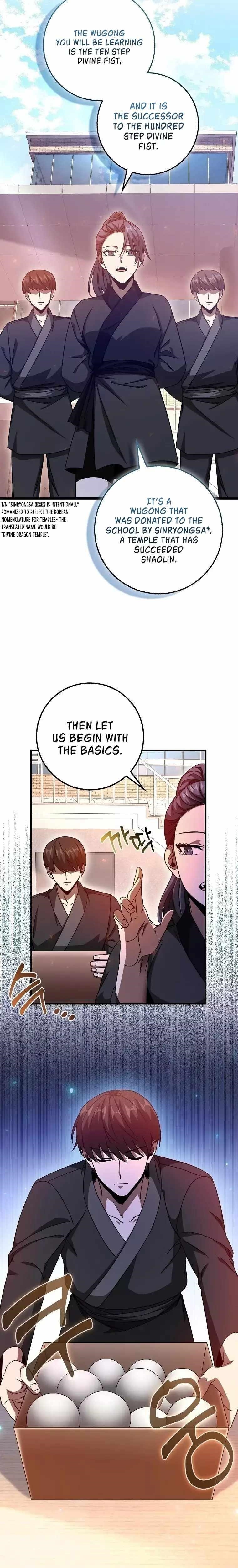RETURN OF THE MARTIAL ARTS GENIUS Chapter 11 - Page 20 in English