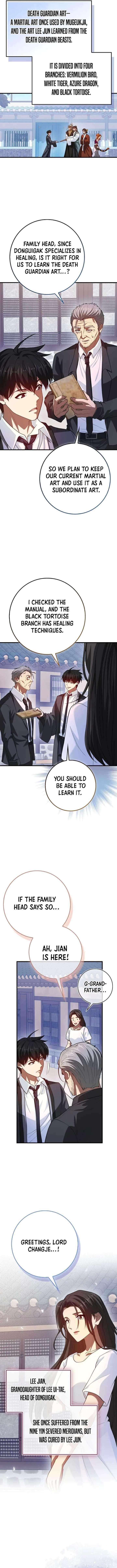 RETURN OF THE MARTIAL ARTS GENIUS Chapter 121 - Page 12 in English