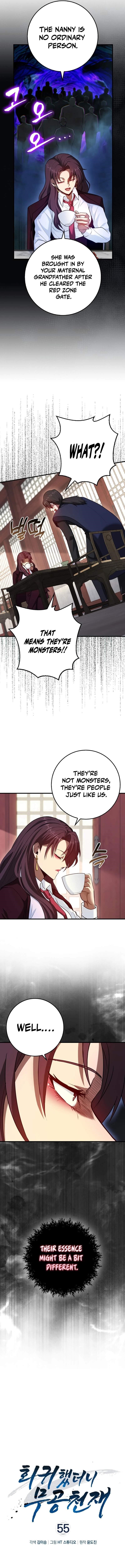 RETURN OF THE MARTIAL ARTS GENIUS Chapter 55 - Page 3 in English