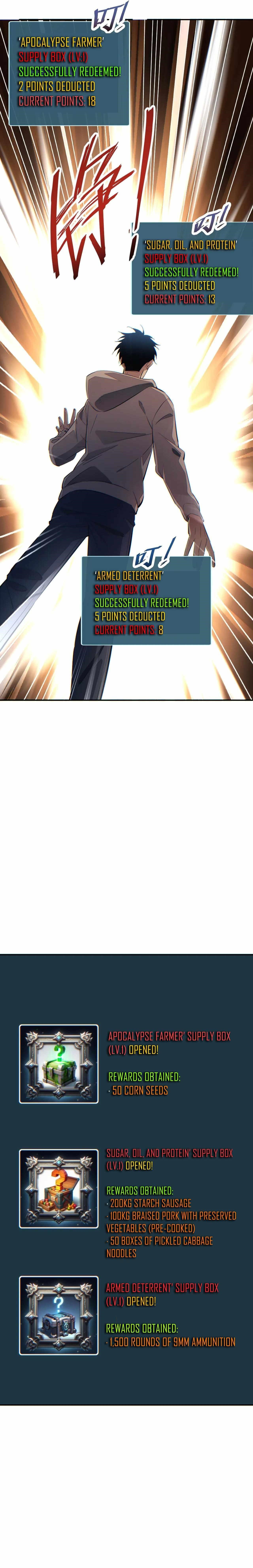 Rebirth in the End Times: I Reached the Top by Opening Boxes Chapter 11 - Page 13 in English