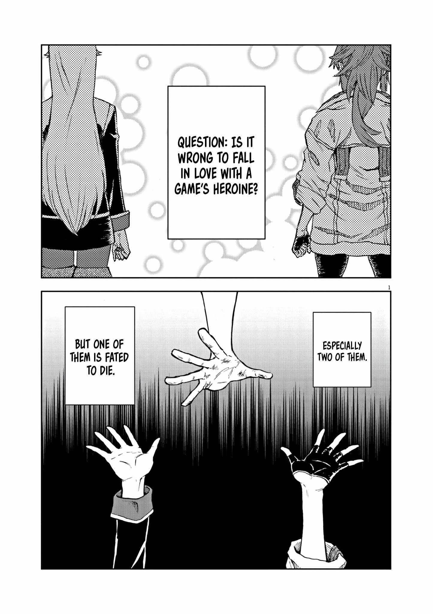 The Strongest Knight in the World, in an Attempt to Save the Heroines Who Were Destined to Die, Decided to Become the Strongest in Another World as Well: Flowers in Both Hands, Swords in Both Hands Chapter 1 - Page 1 in English