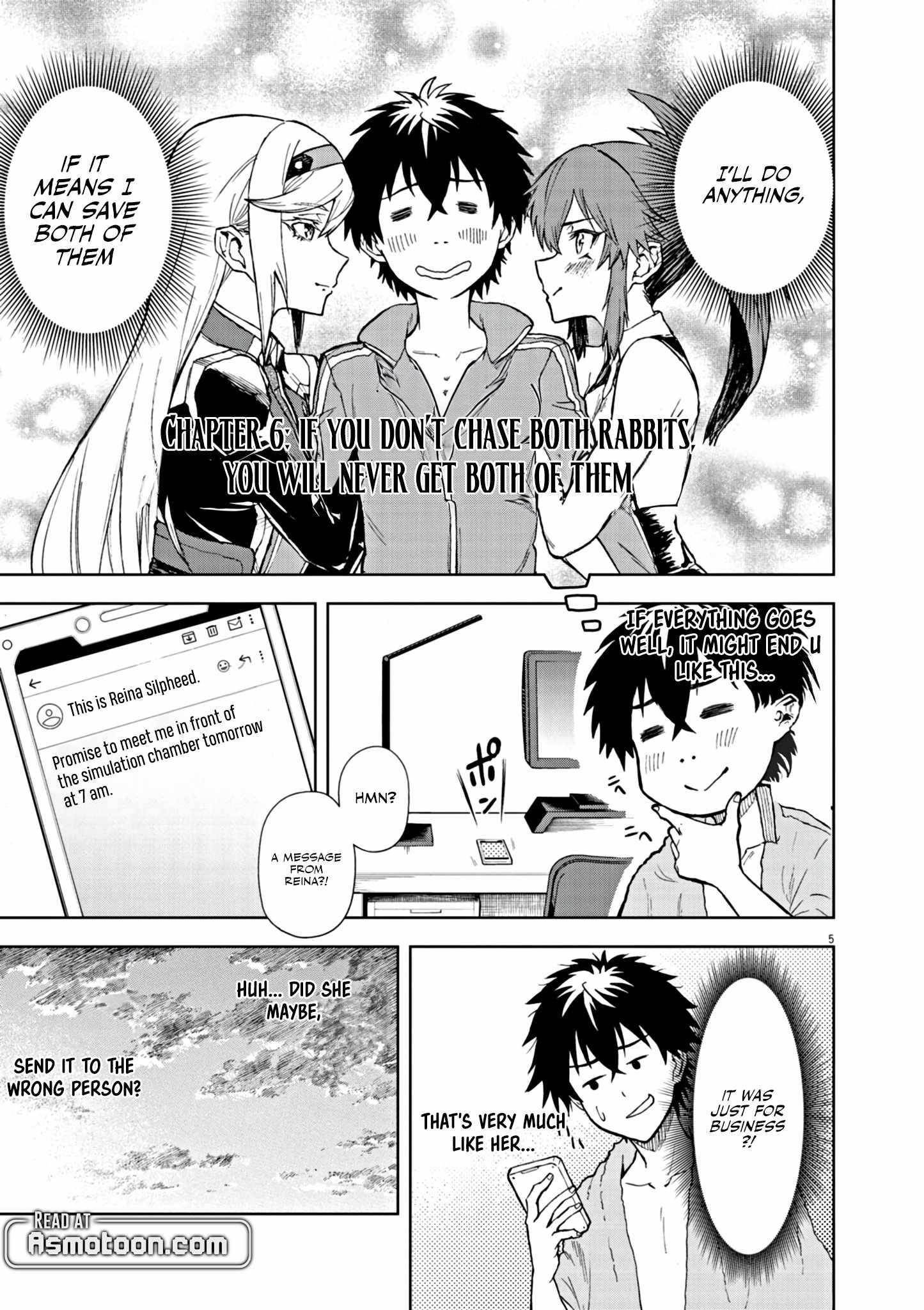 The Strongest Knight in the World, in an Attempt to Save the Heroines Who Were Destined to Die, Decided to Become the Strongest in Another World as Well: Flowers in Both Hands, Swords in Both Hands Chapter 6 - Page 5 in English