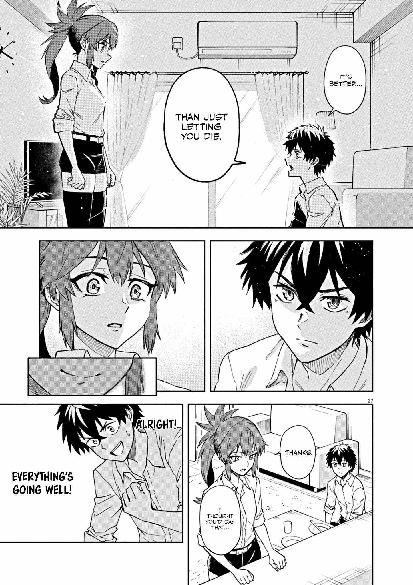 The Strongest Knight in the World, in an Attempt to Save the Heroines Who Were Destined to Die, Decided to Become the Strongest in Another World as Well: Flowers in Both Hands, Swords in Both Hands Chapter 7 - Page 27 in English