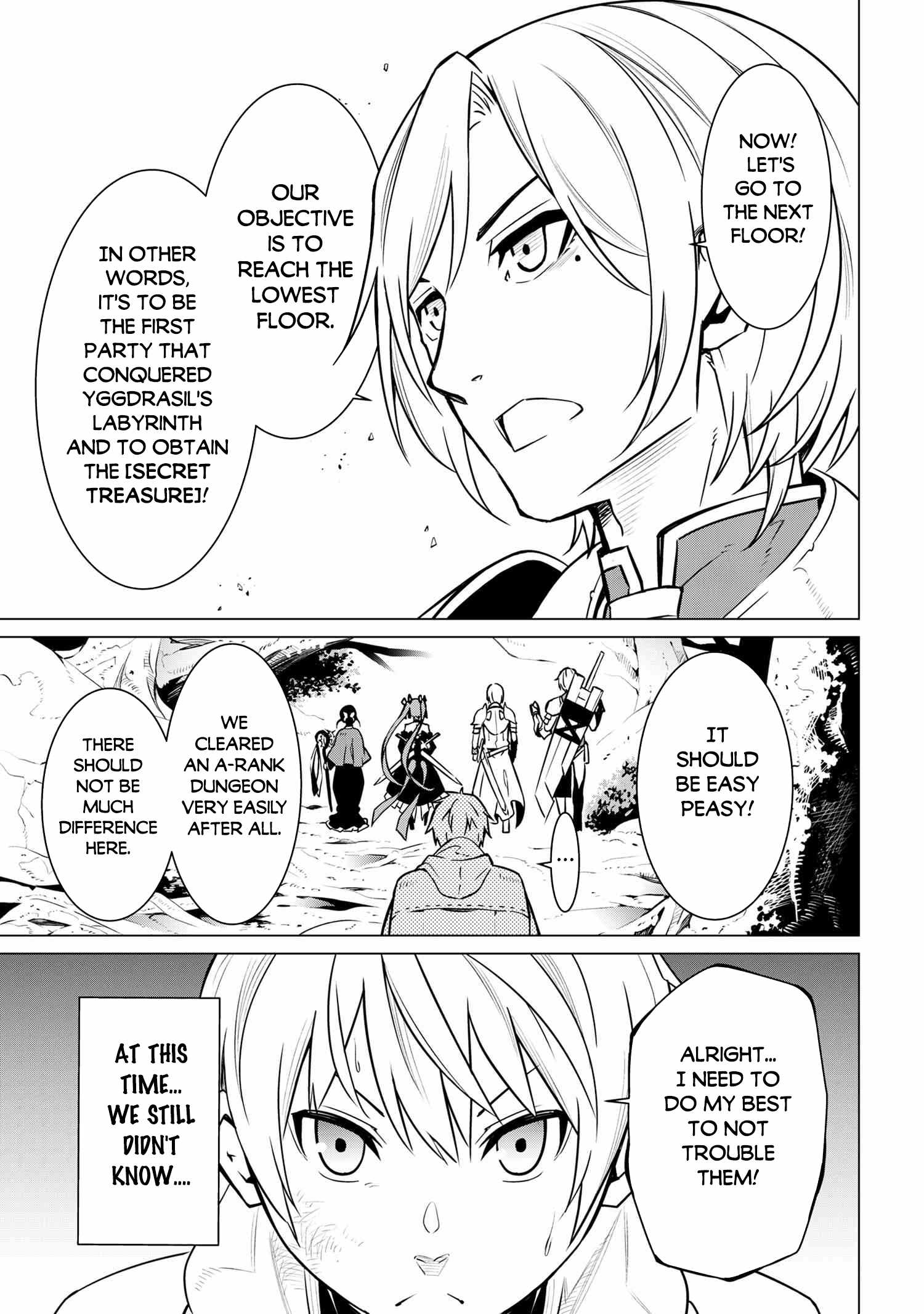 SSS Rank Dungeon De Knife Ichihon Tewatasare Tsuihou Sareta Hakuma Doushi Chapter 1 - Page 15 in English