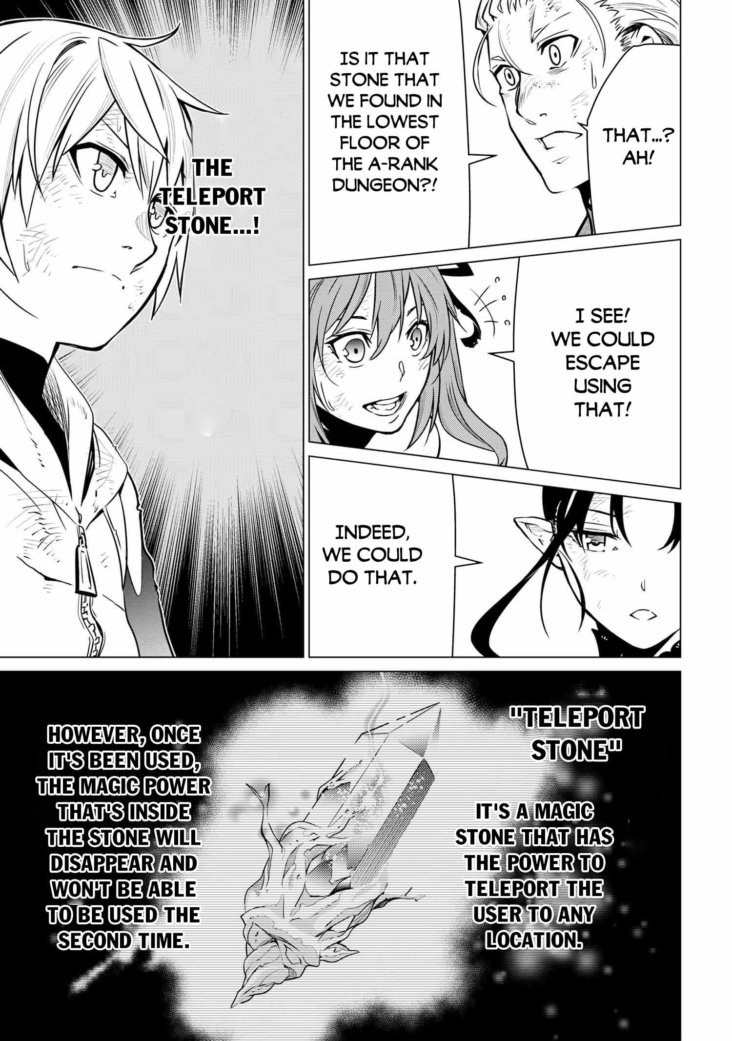 SSS Rank Dungeon De Knife Ichihon Tewatasare Tsuihou Sareta Hakuma Doushi Chapter 1 - Page 21 in English