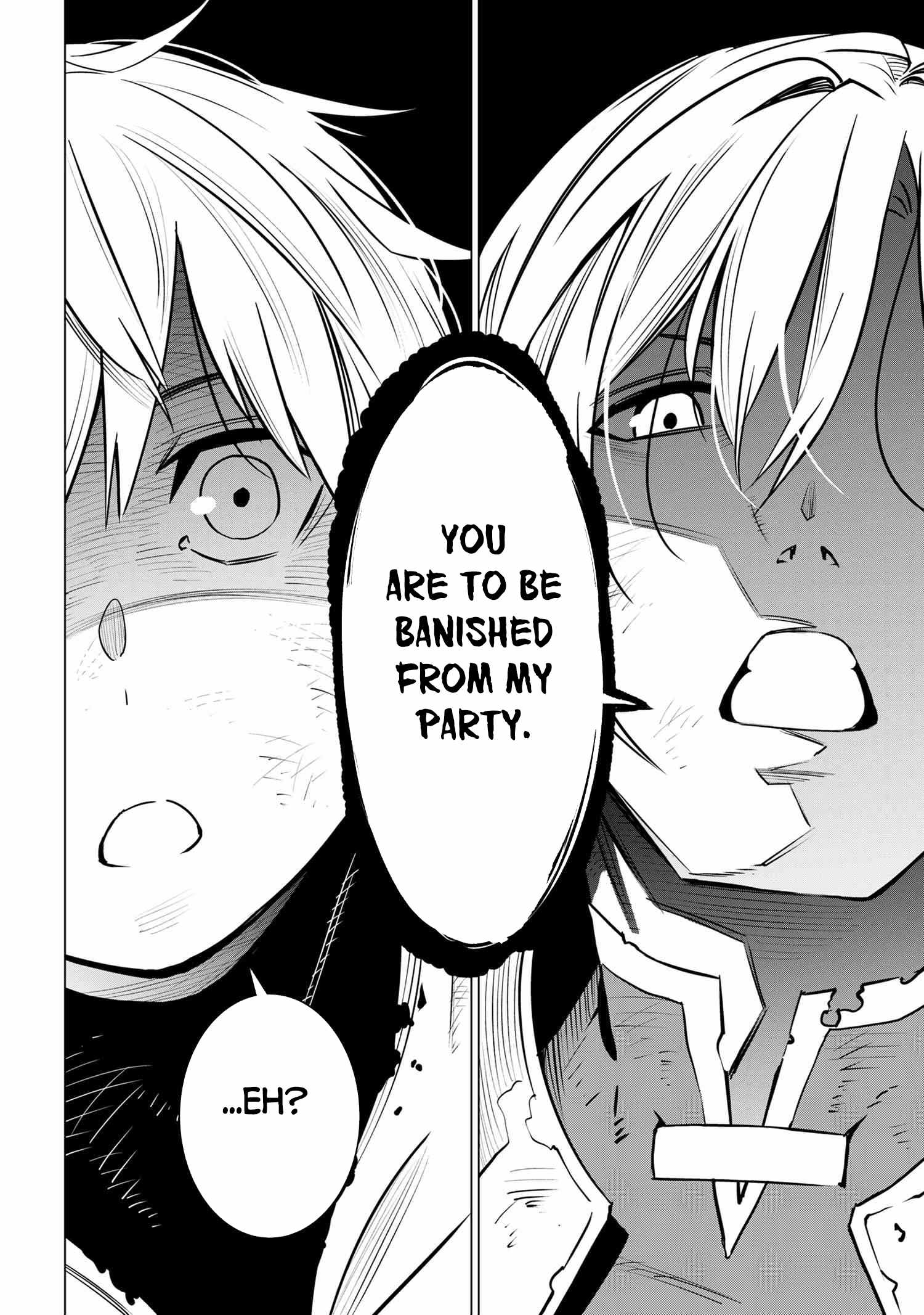 SSS Rank Dungeon De Knife Ichihon Tewatasare Tsuihou Sareta Hakuma Doushi Chapter 1 - Page 24 in English