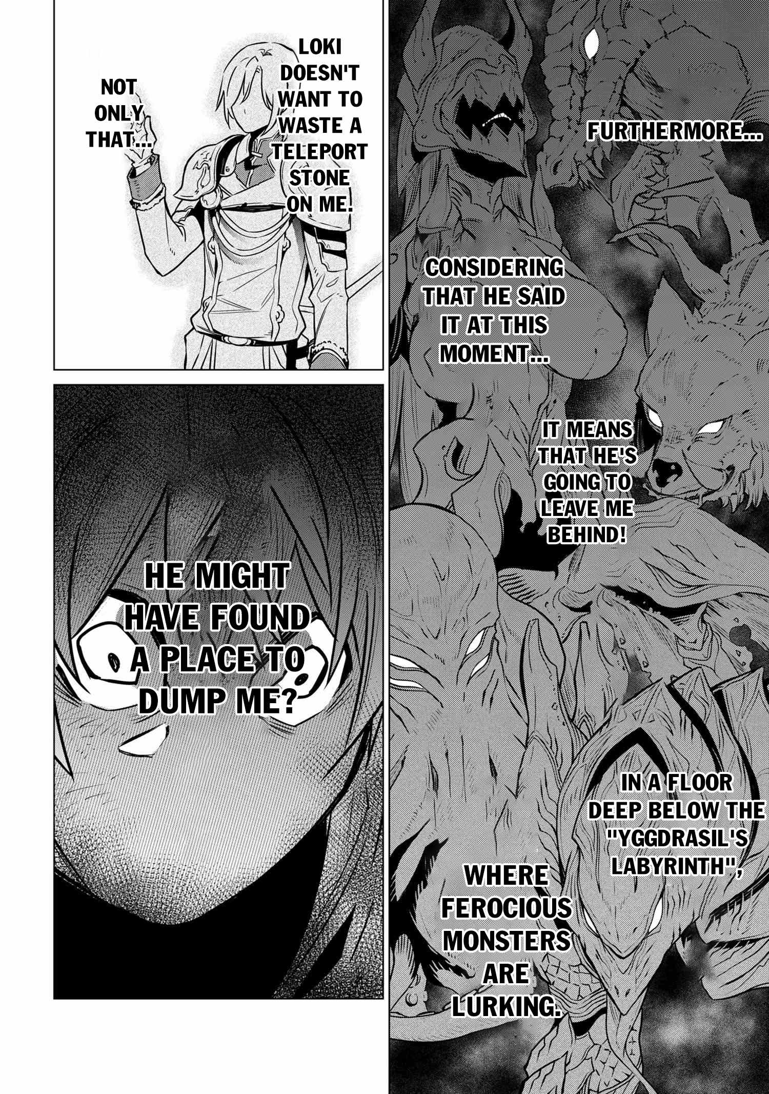 SSS Rank Dungeon De Knife Ichihon Tewatasare Tsuihou Sareta Hakuma Doushi Chapter 1 - Page 36 in English