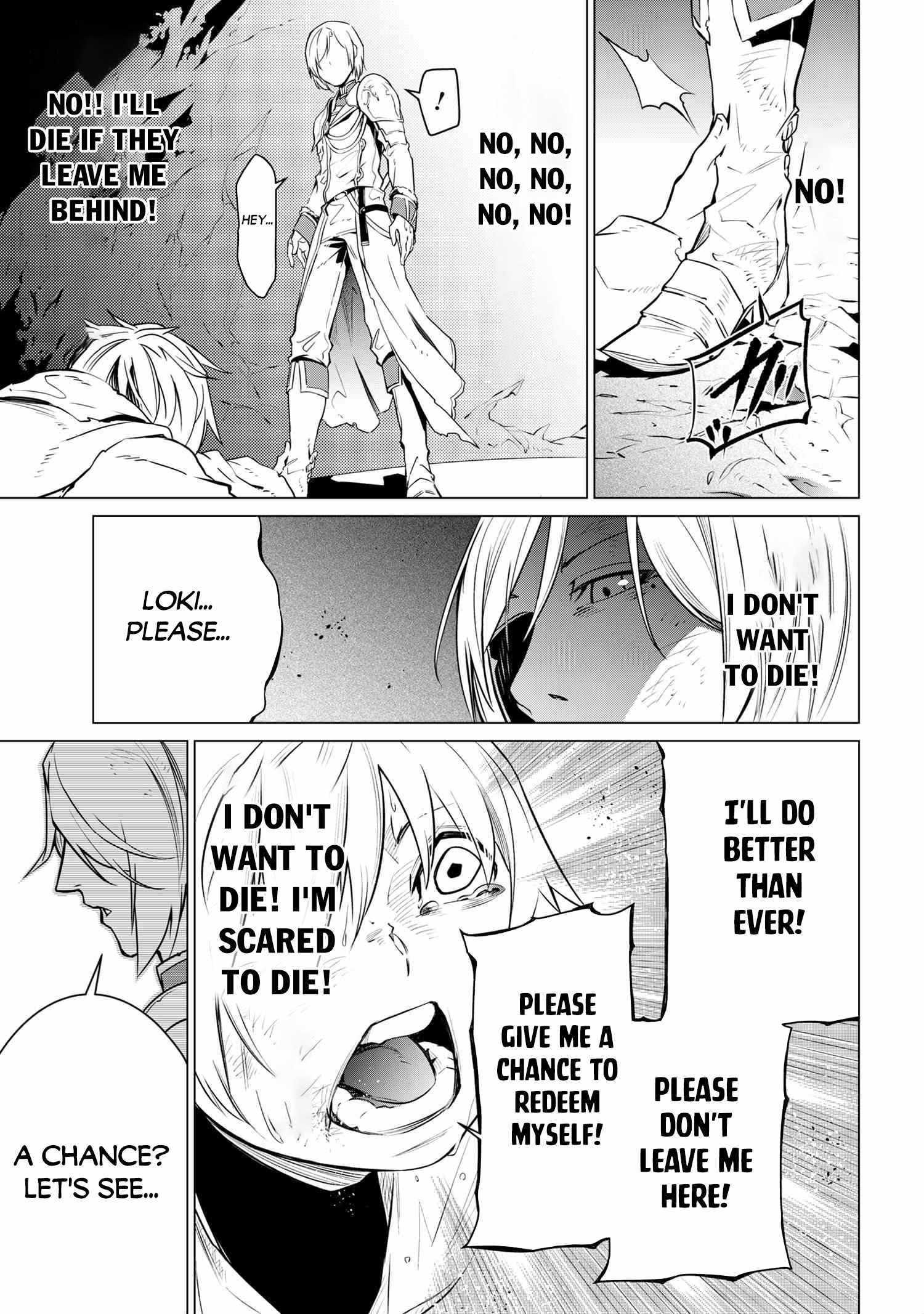 SSS Rank Dungeon De Knife Ichihon Tewatasare Tsuihou Sareta Hakuma Doushi Chapter 1 - Page 37 in English