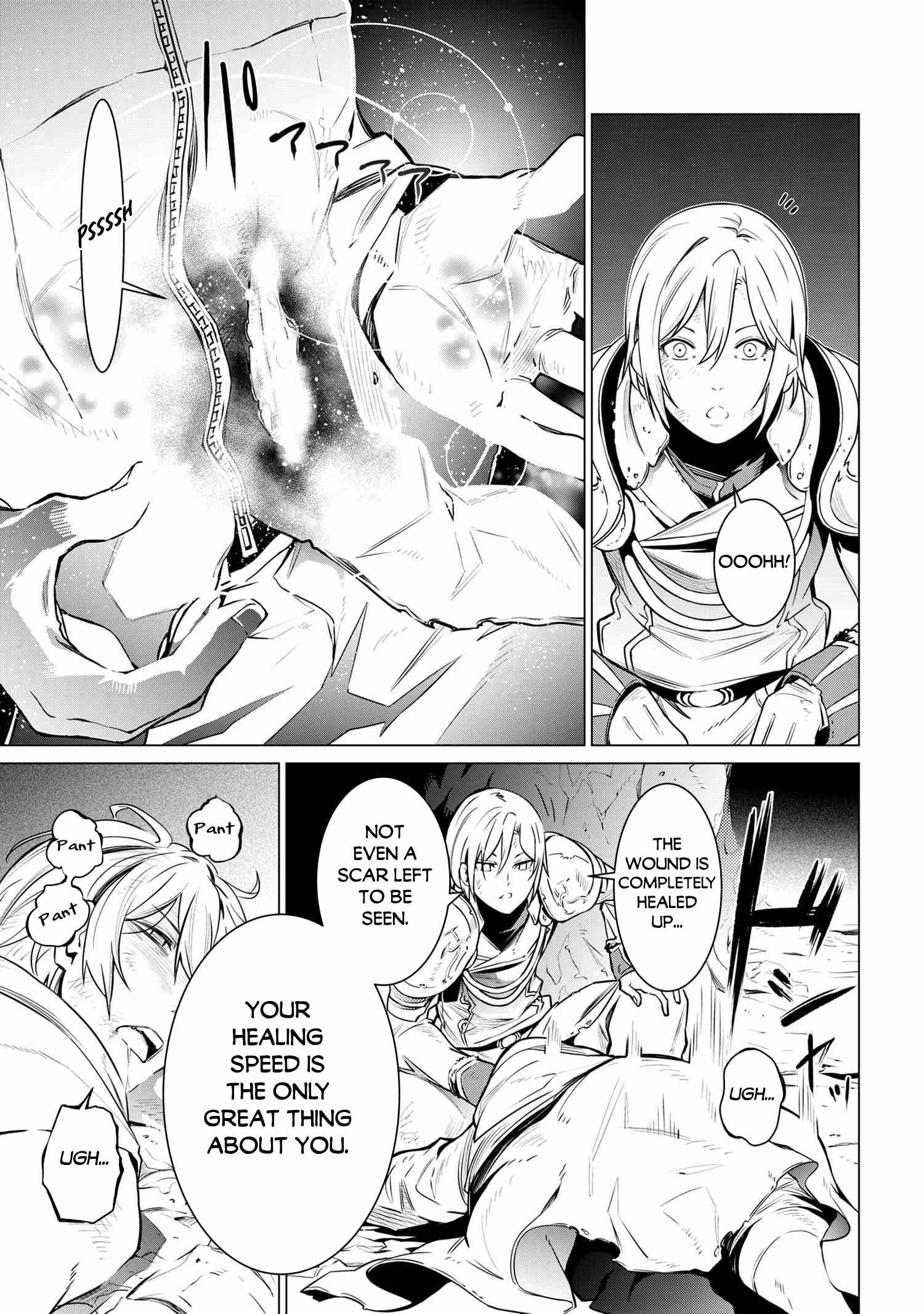 SSS Rank Dungeon De Knife Ichihon Tewatasare Tsuihou Sareta Hakuma Doushi Chapter 1 - Page 41 in English