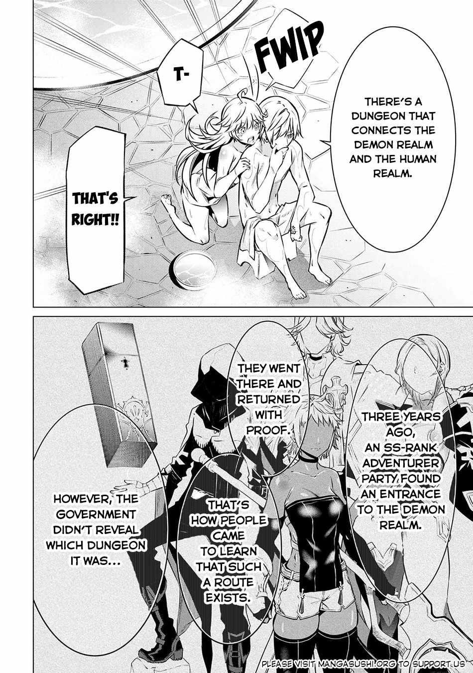 SSS Rank Dungeon De Knife Ichihon Tewatasare Tsuihou Sareta Hakuma Doushi Chapter 10.1 - Page 10 in English
