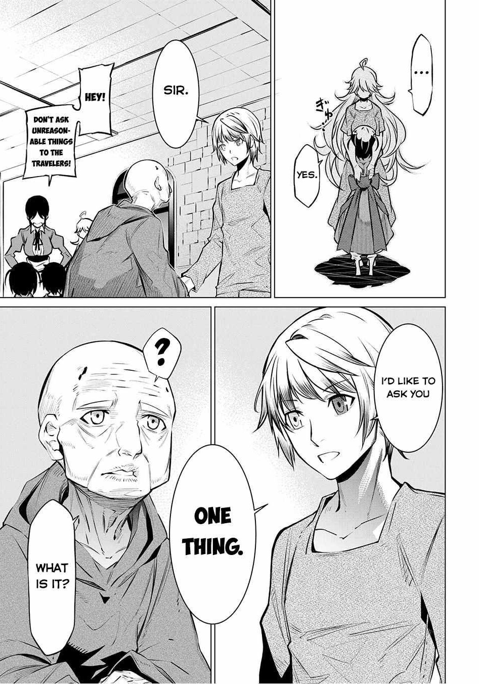 SSS Rank Dungeon De Knife Ichihon Tewatasare Tsuihou Sareta Hakuma Doushi Chapter 10.1 - Page 21 in English