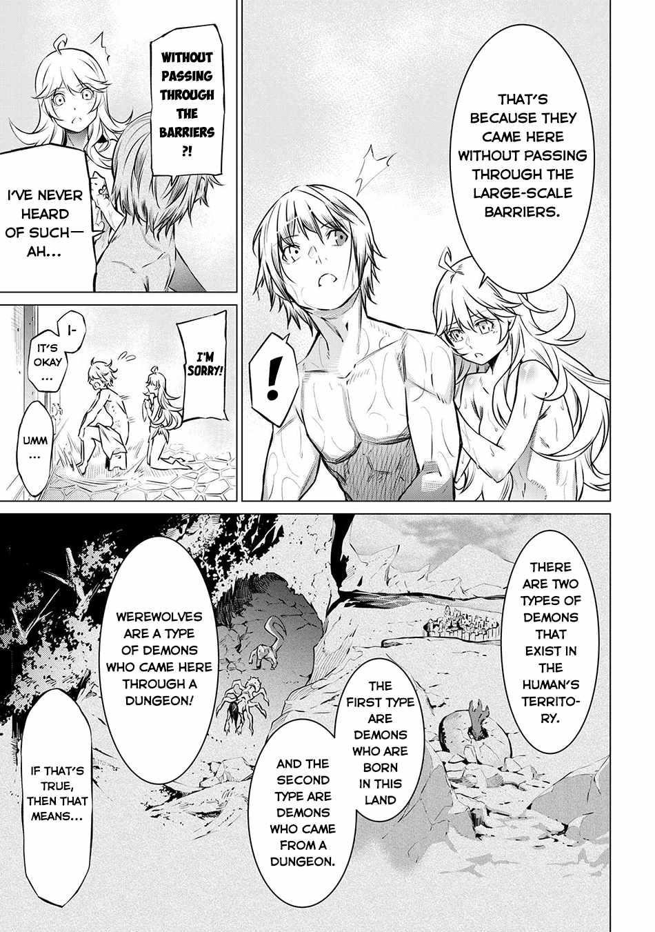 SSS Rank Dungeon De Knife Ichihon Tewatasare Tsuihou Sareta Hakuma Doushi Chapter 10.1 - Page 9 in English
