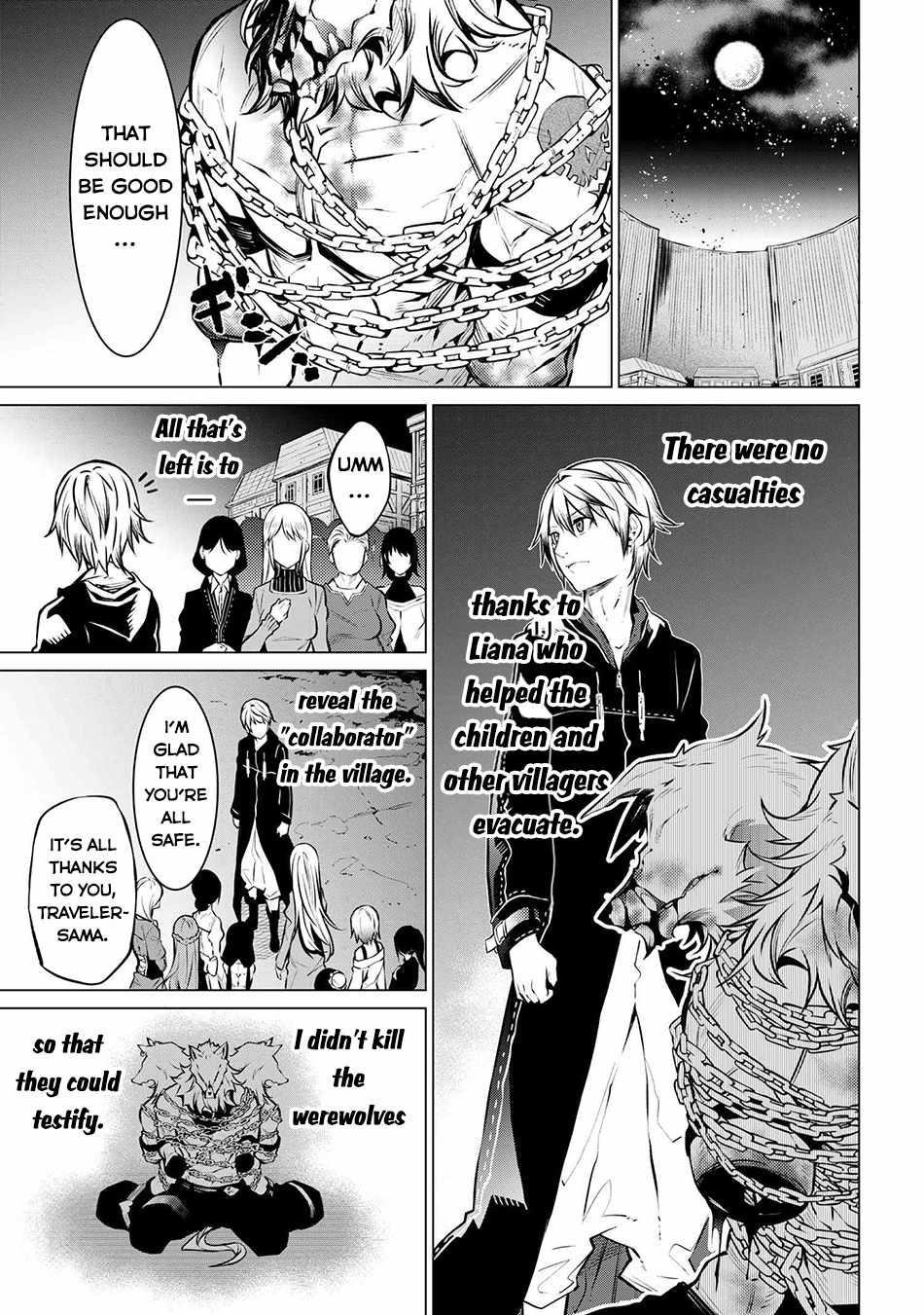 SSS Rank Dungeon De Knife Ichihon Tewatasare Tsuihou Sareta Hakuma Doushi Chapter 11.1 - Page 13 in English