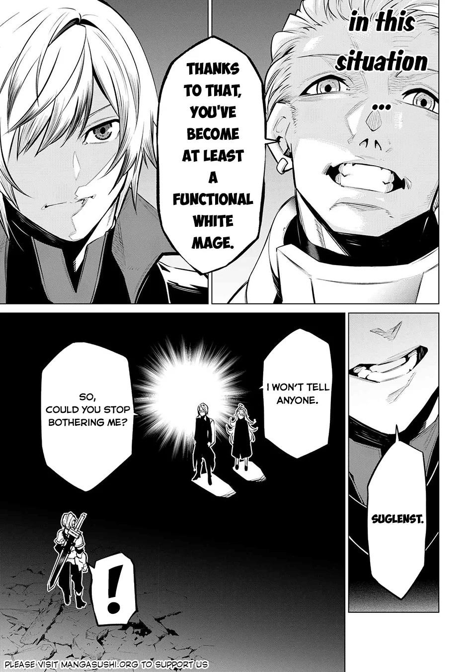 SSS Rank Dungeon De Knife Ichihon Tewatasare Tsuihou Sareta Hakuma Doushi Chapter 15 - Page 15 in English