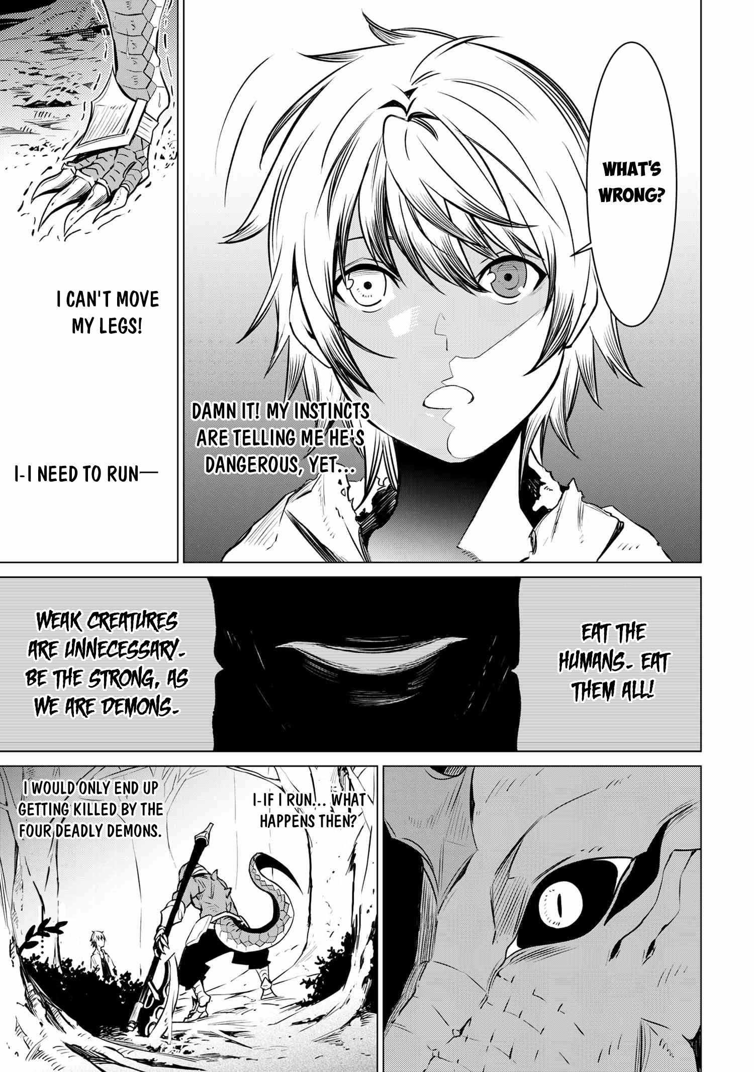SSS Rank Dungeon De Knife Ichihon Tewatasare Tsuihou Sareta Hakuma Doushi Chapter 4.2 - Page 7 in English