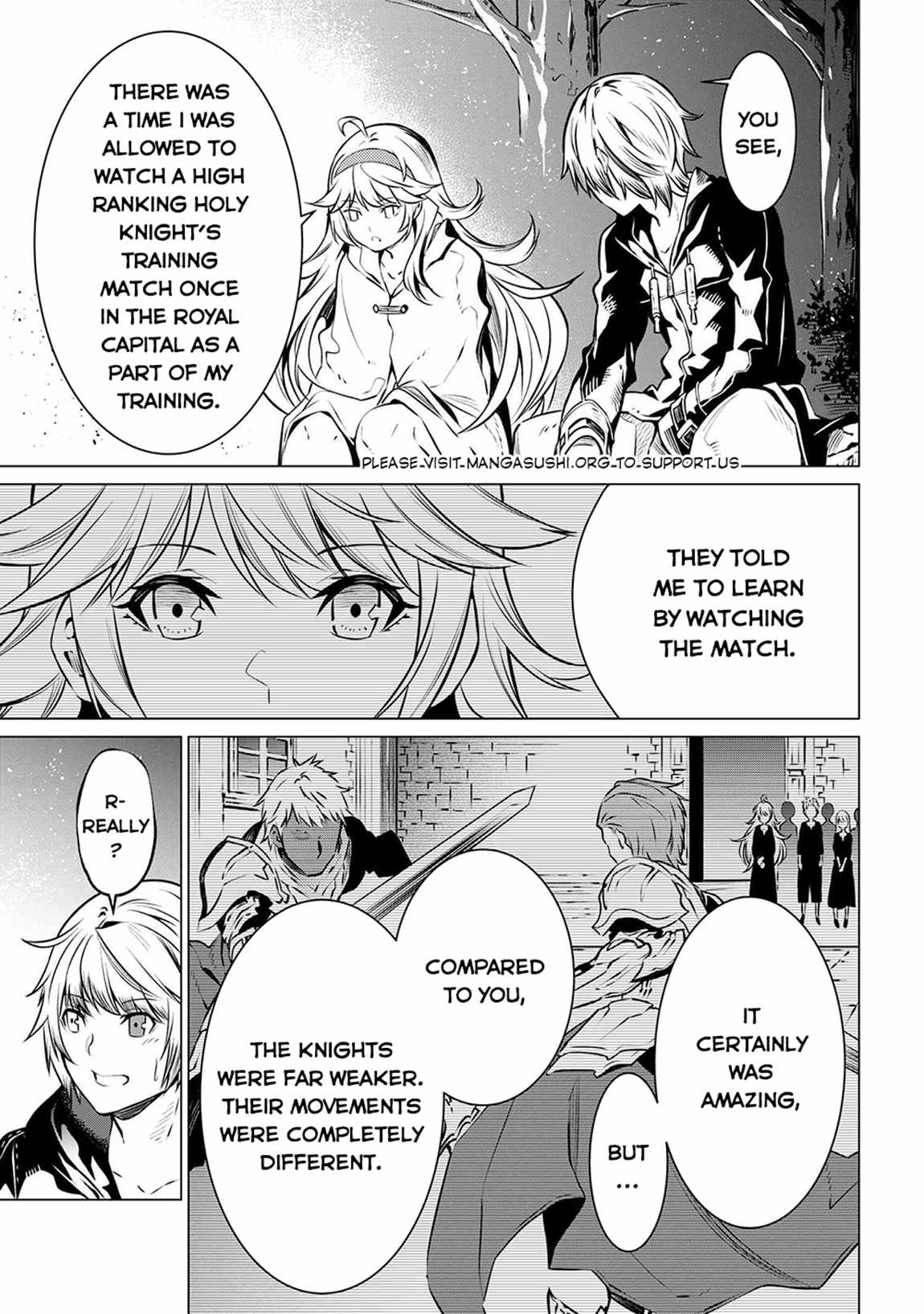 SSS Rank Dungeon De Knife Ichihon Tewatasare Tsuihou Sareta Hakuma Doushi Chapter 5.2 - Page 19 in English
