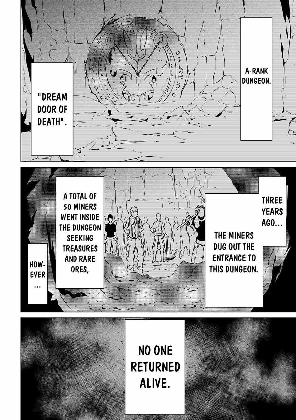 SSS Rank Dungeon De Knife Ichihon Tewatasare Tsuihou Sareta Hakuma Doushi Chapter 6.2 - Page 3 in English