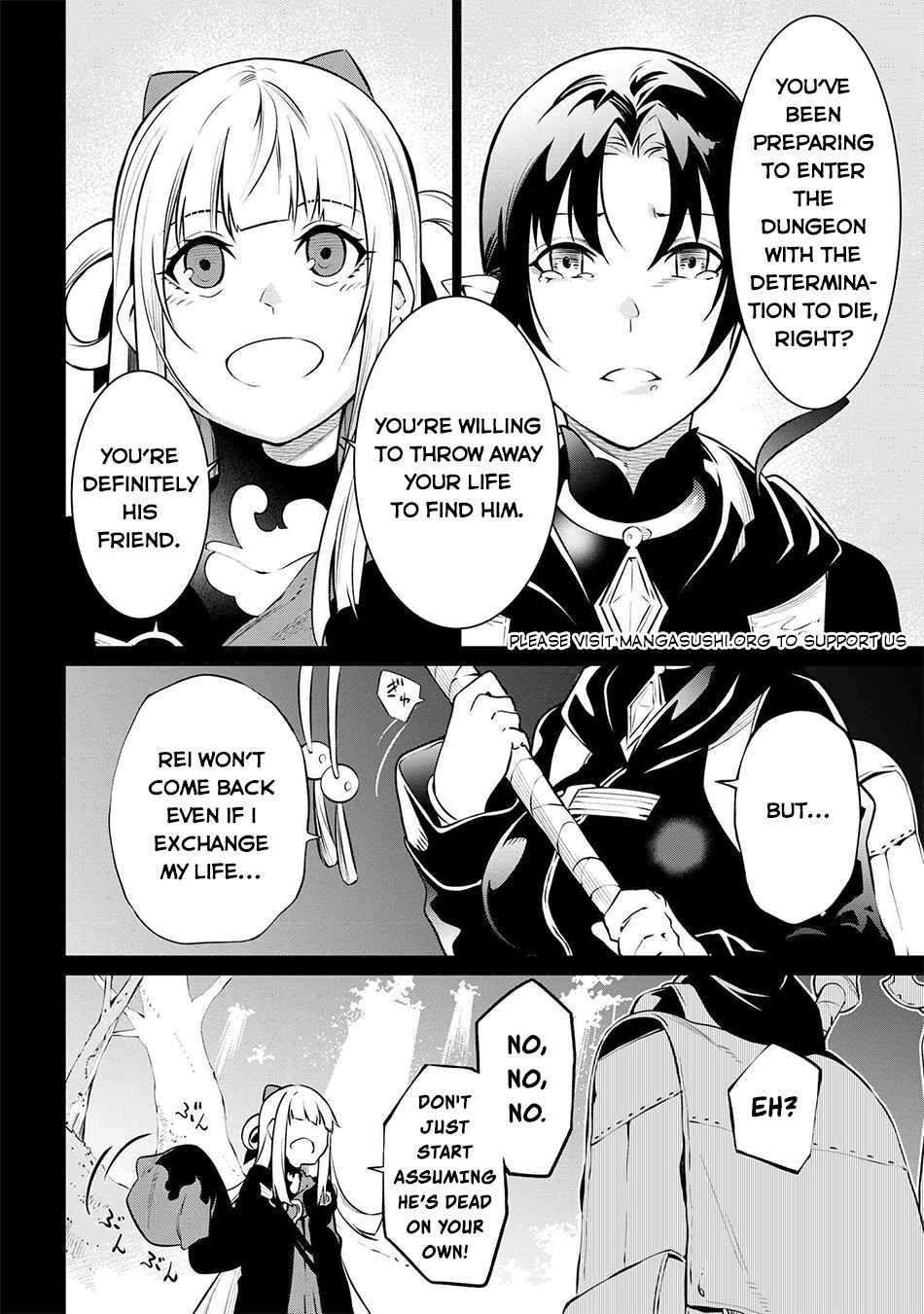 SSS Rank Dungeon De Knife Ichihon Tewatasare Tsuihou Sareta Hakuma Doushi Chapter 7.1 - Page 10 in English