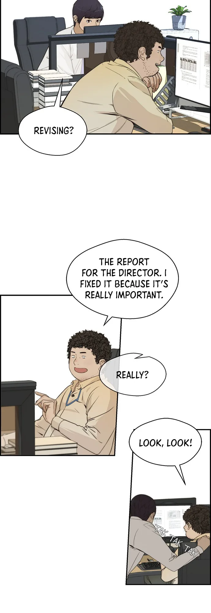 Real Man Chapter 36 - Page 32 in English