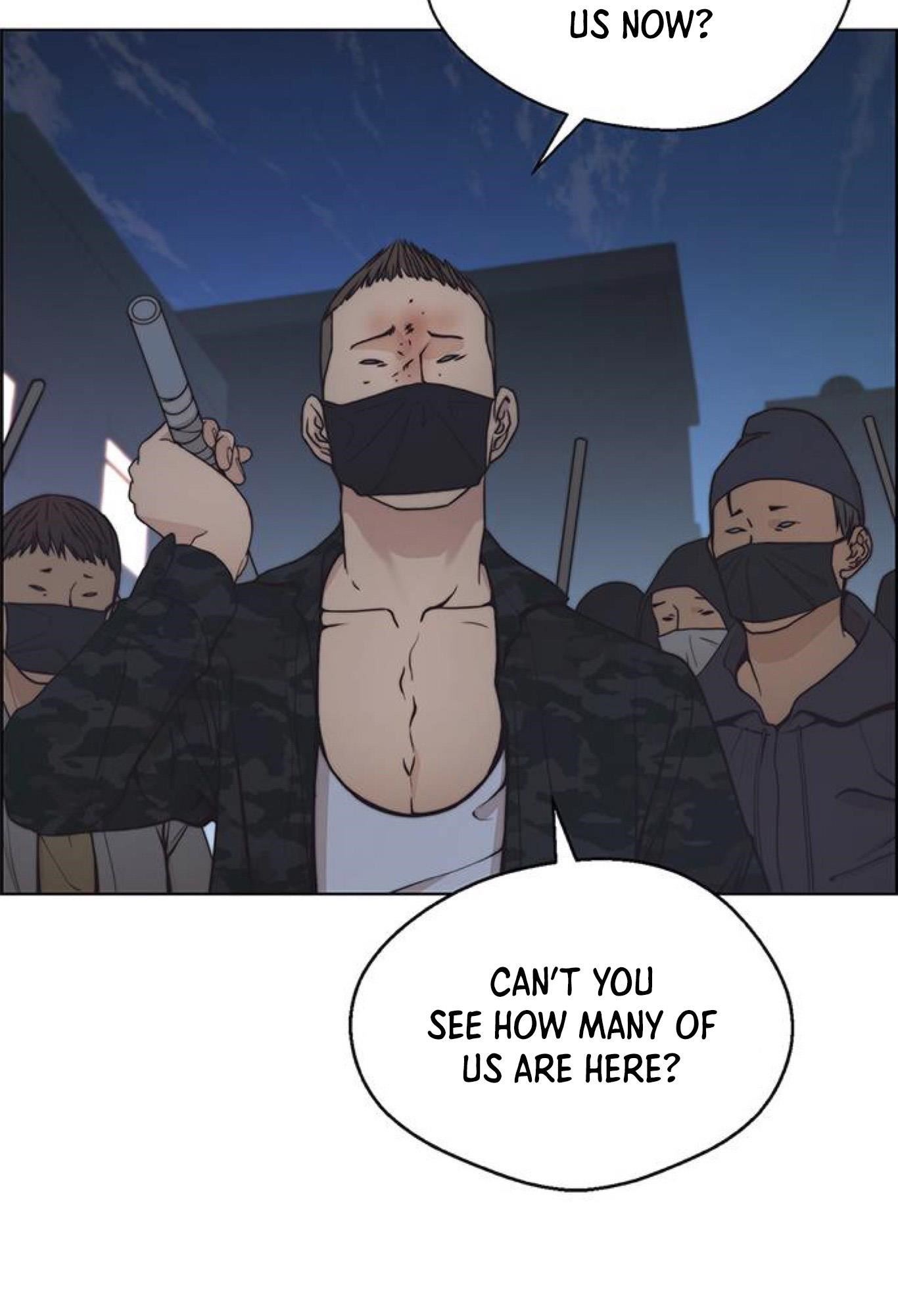 Real Man Chapter 77 - Page 129 in English
