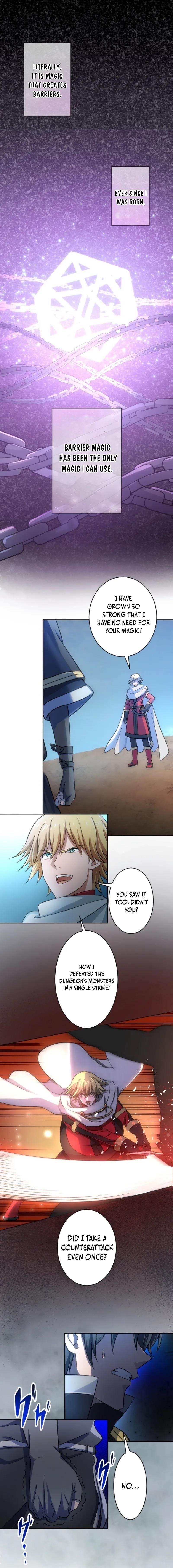 The Strongest Barrier Mage, Banished from the Kingdom, Just Wants a Peaceful Journey with His Wife Chapter 1 - Page 4 in English