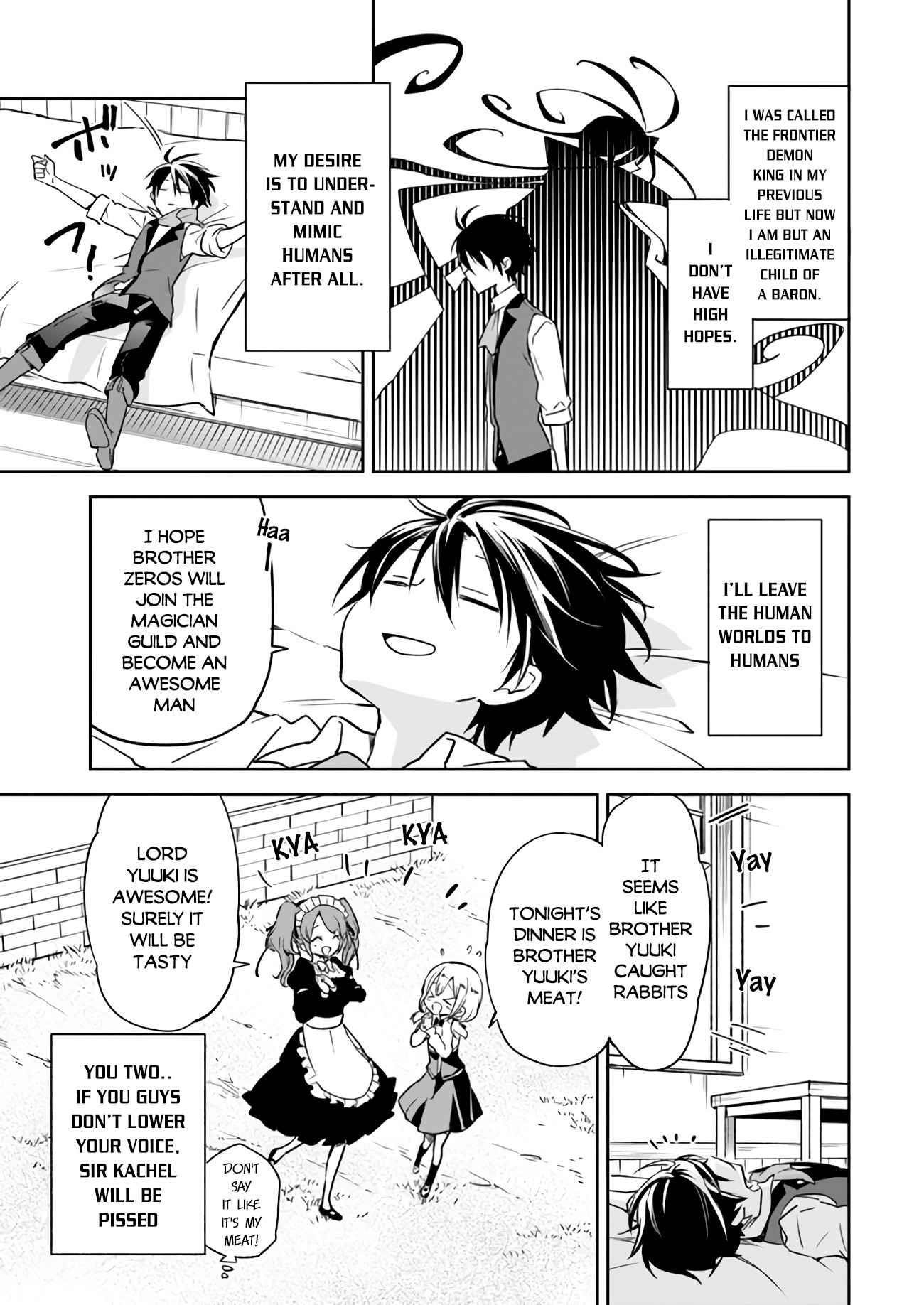 The Demon King of the Frontier Life, Reincarnated to Become the Strongest MageT Chapter 6 - Page 32 in English