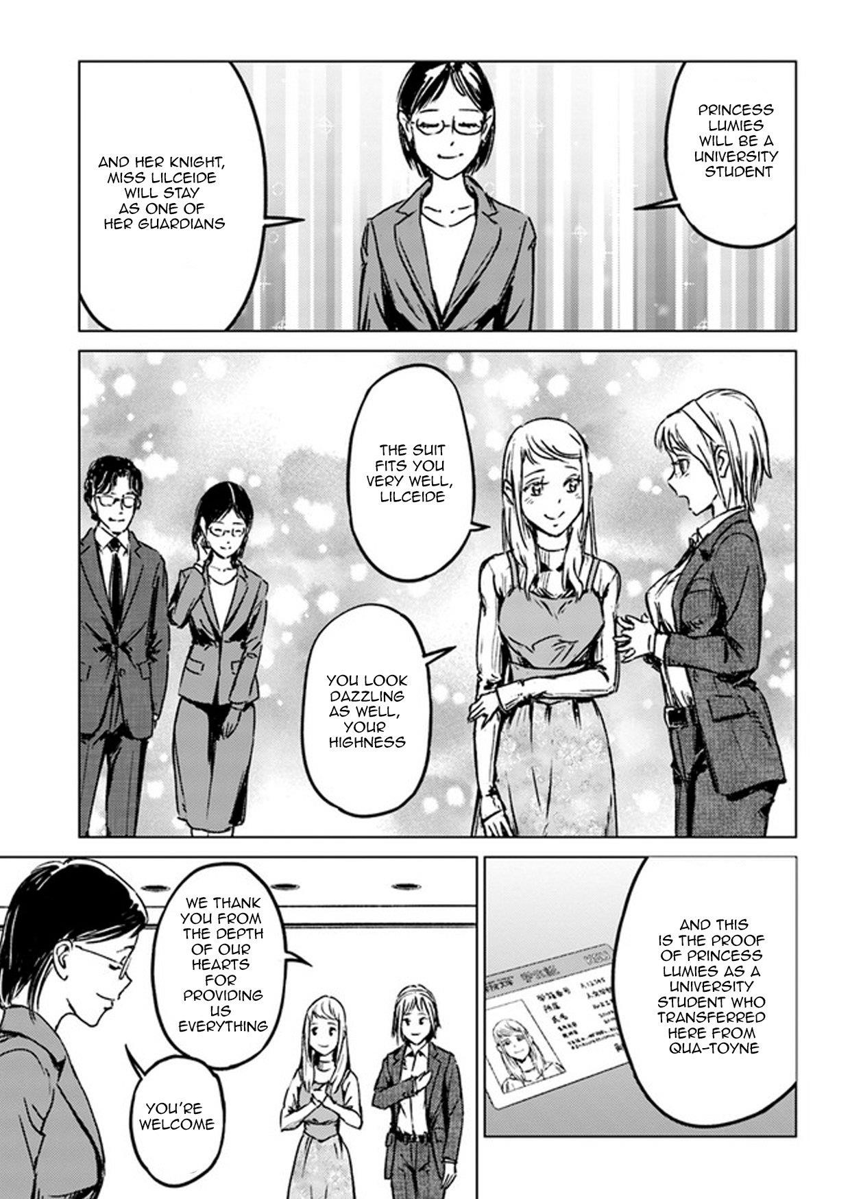 Nihonkoku Shoukan Chapter 27 - Page 13 in English