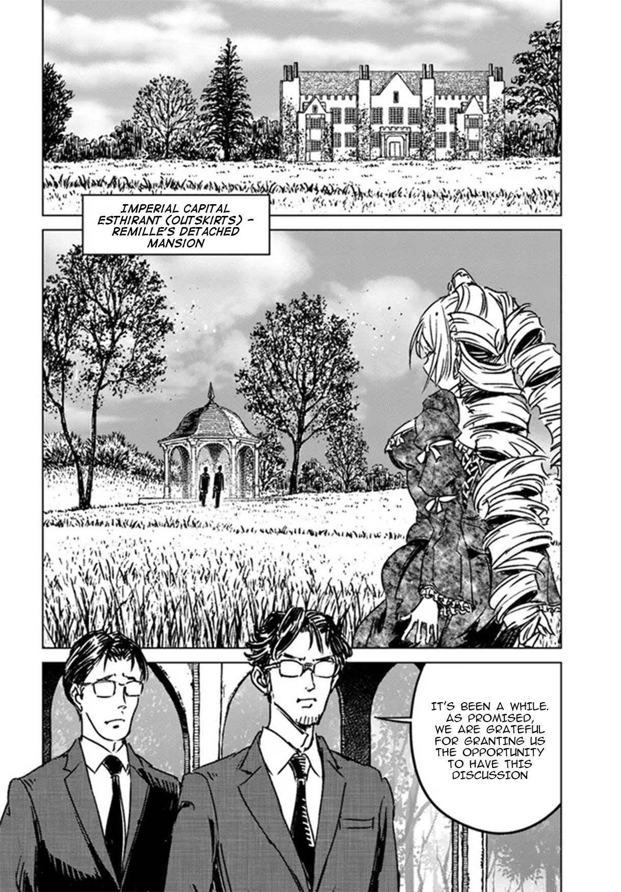 Nihonkoku Shoukan Chapter 36 - Page 20 in English
