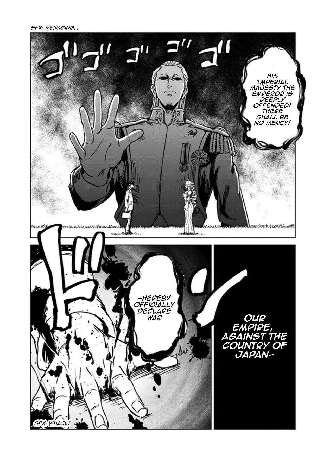 Nihonkoku Shoukan Chapter 36 - Page 23 in English