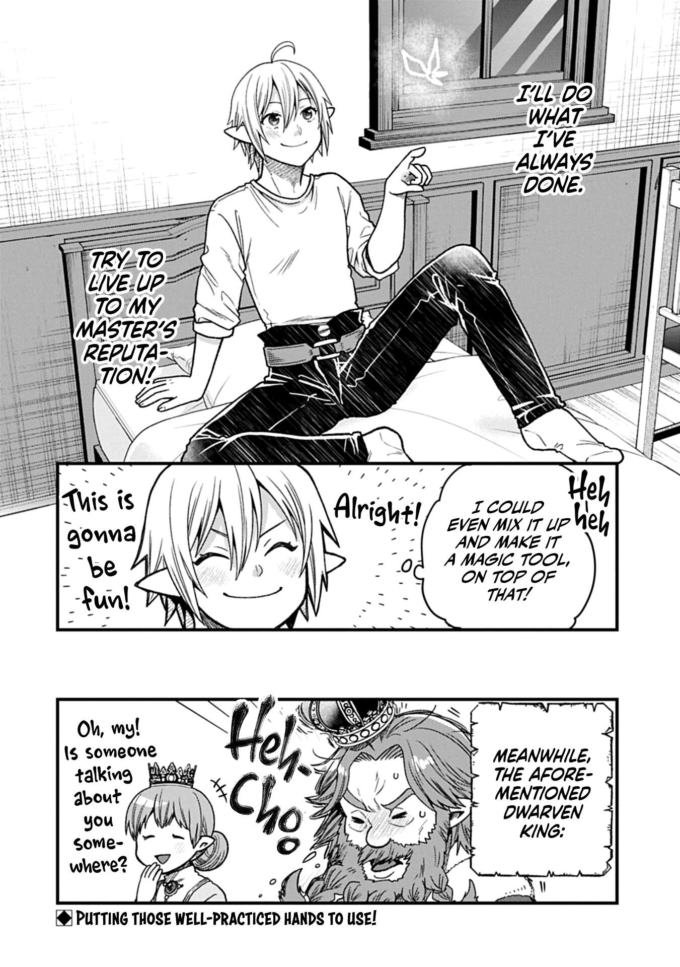 Growing Tired of the Lazy High Elf Life After 120 Years Chapter 48 - Page 32 in English