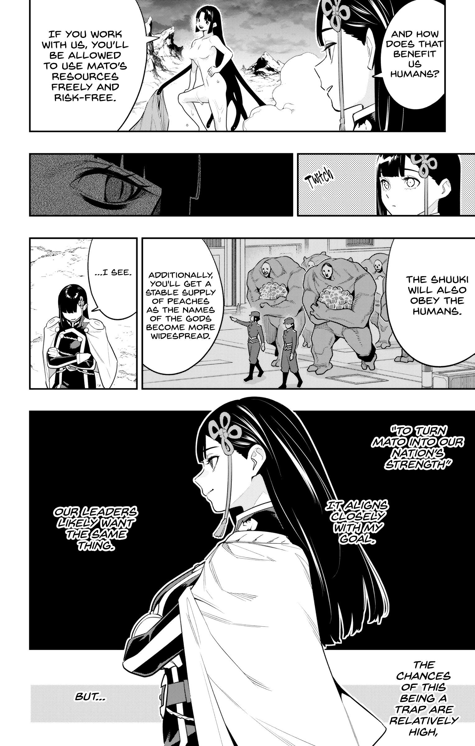 Mato Seihei No Slave Chapter 134 - Page 8 in English