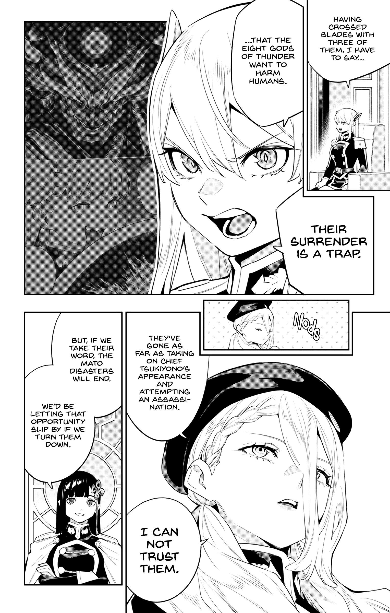 Mato Seihei No Slave Chapter 136 - Page 4 in English