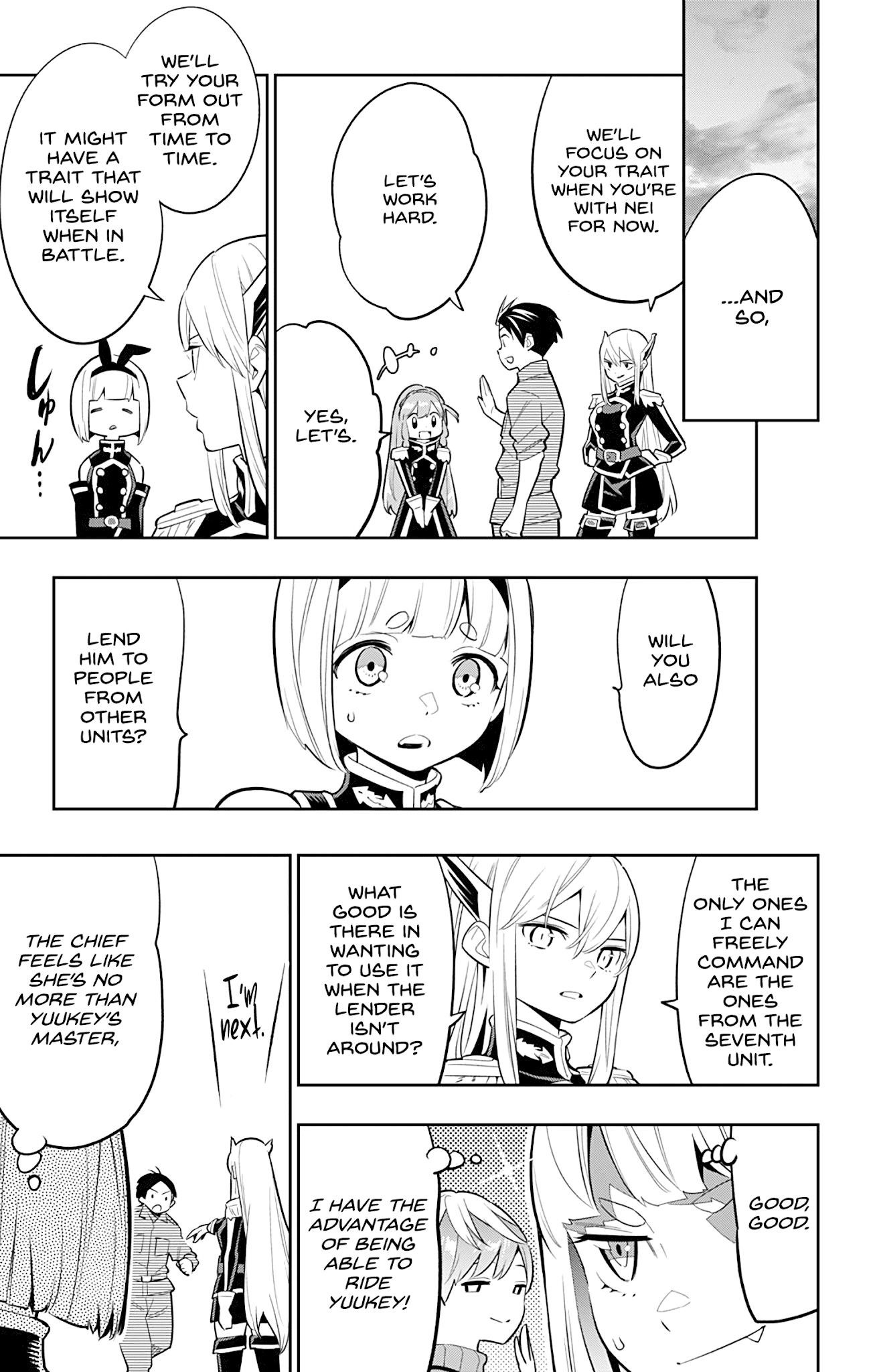 Mato Seihei No Slave Chapter 26 - Page 9 in English