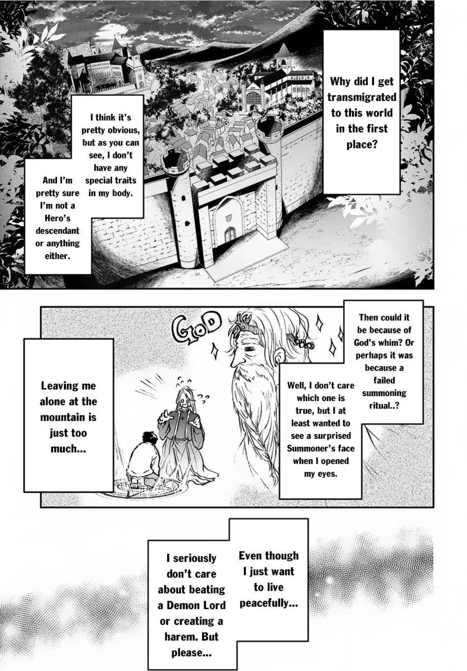 It's Sudden, But I Came To Another World! But I Hope To Live Safely Chapter 1 - Page 40 in English