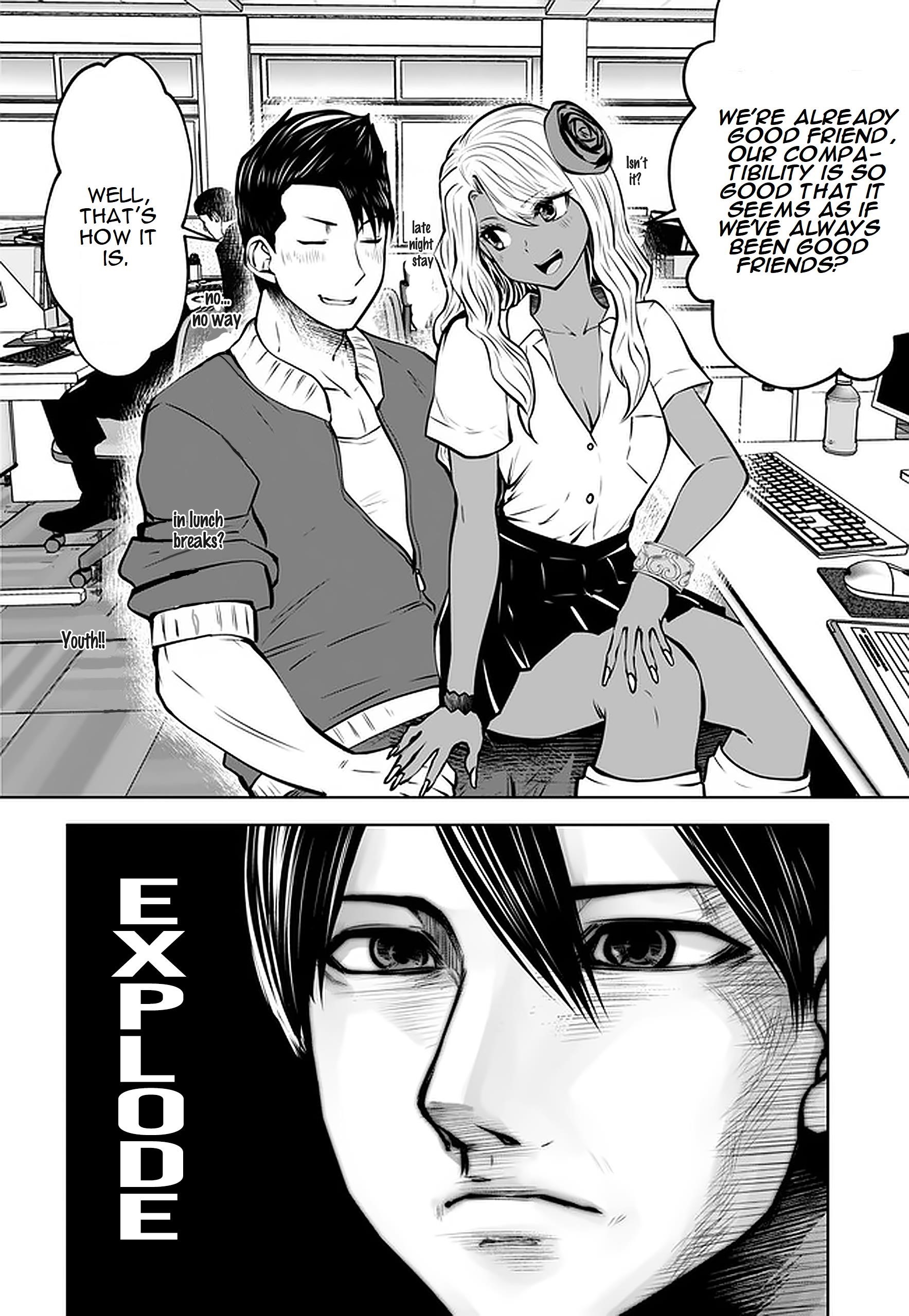A Teacher Who Worked at a Black School Chapter 18.3 - Page 4 in English