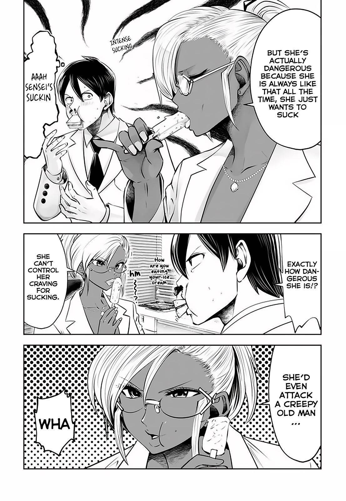 A Teacher Who Worked at a Black School Chapter 21.3 - Page 5 in English