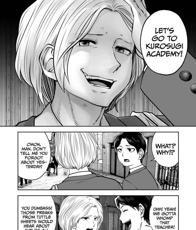 A Teacher Who Worked at a Black School Chapter 36 - Page 45 in English