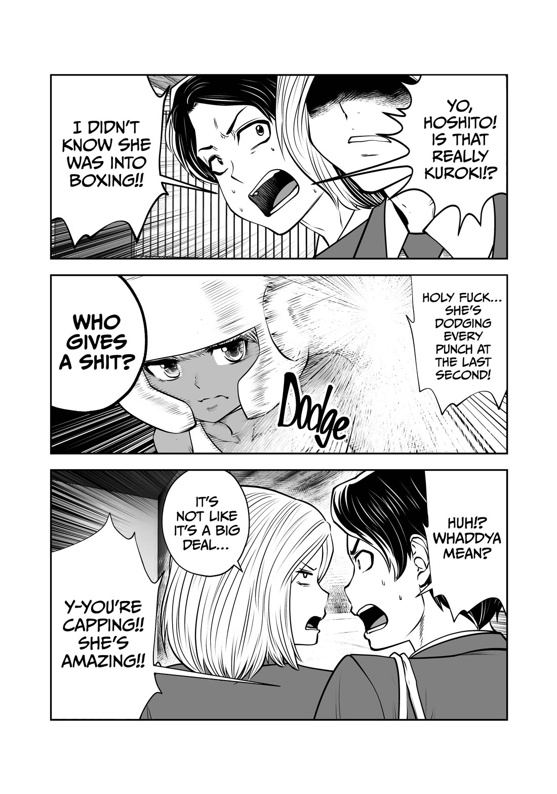 A Teacher Who Worked at a Black School Chapter 38 - Page 8 in English