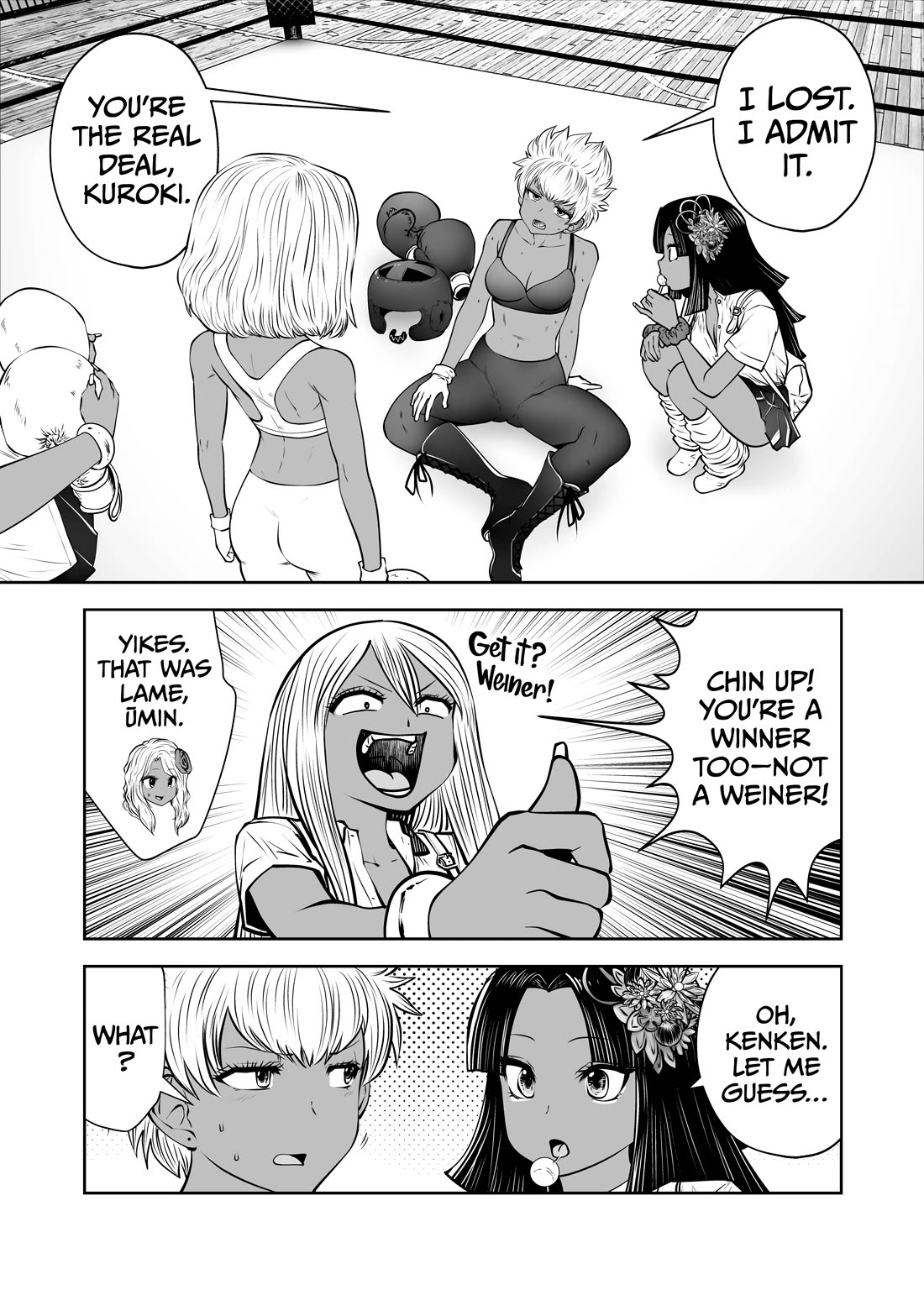 A Teacher Who Worked at a Black School Chapter 39 - Page 11 in English