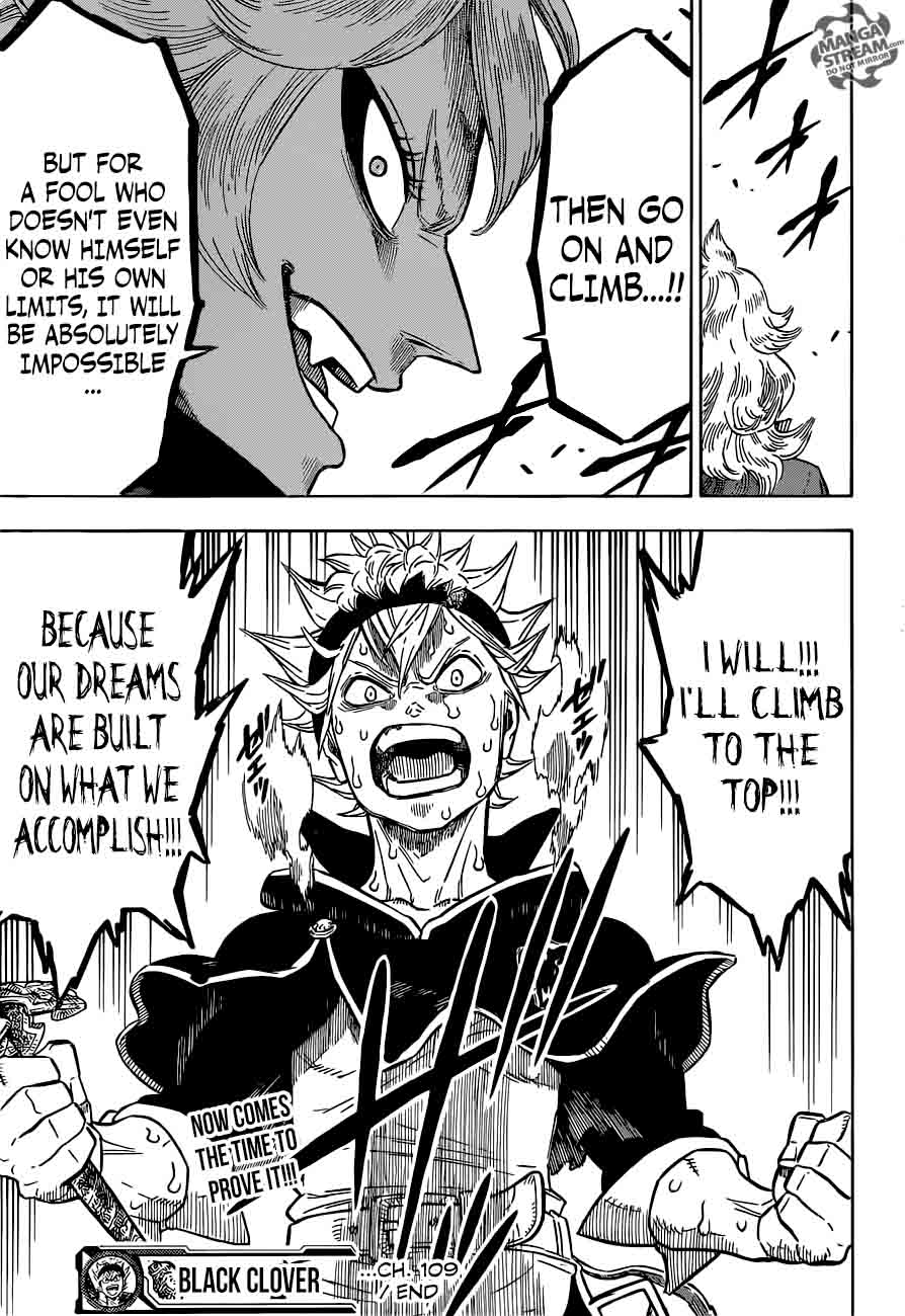 BLACK CLOVER Chapter 109 - Page 15 in English