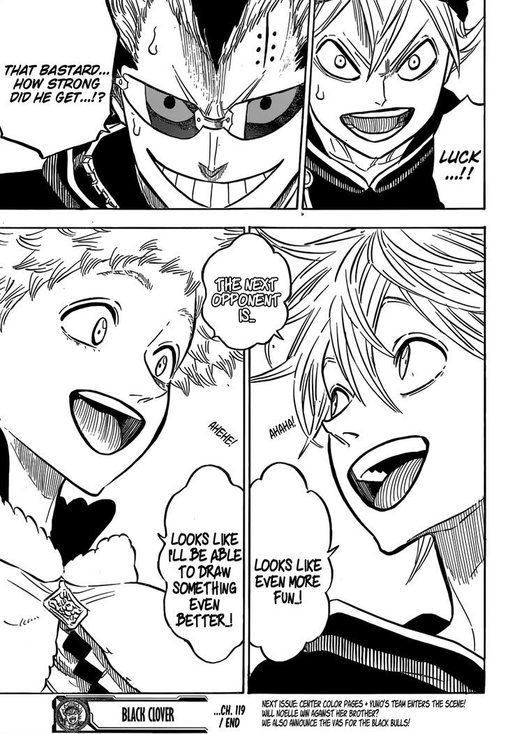 BLACK CLOVER Chapter 119 - Page 16 in English