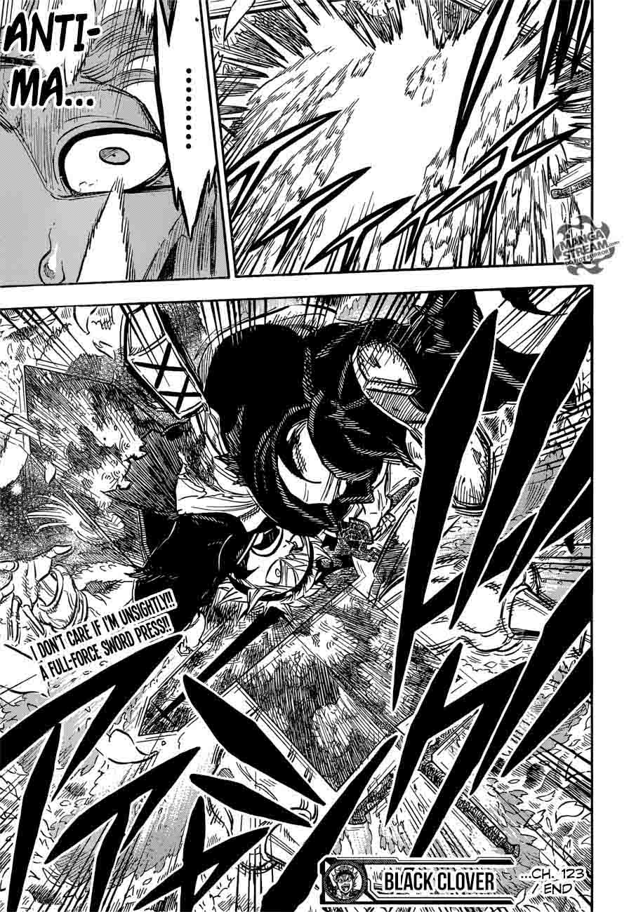 BLACK CLOVER Chapter 123 - Page 17 in English