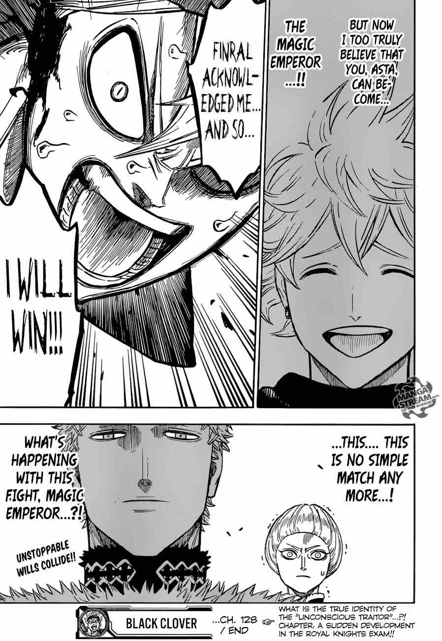 BLACK CLOVER Chapter 128 - Page 17 in English