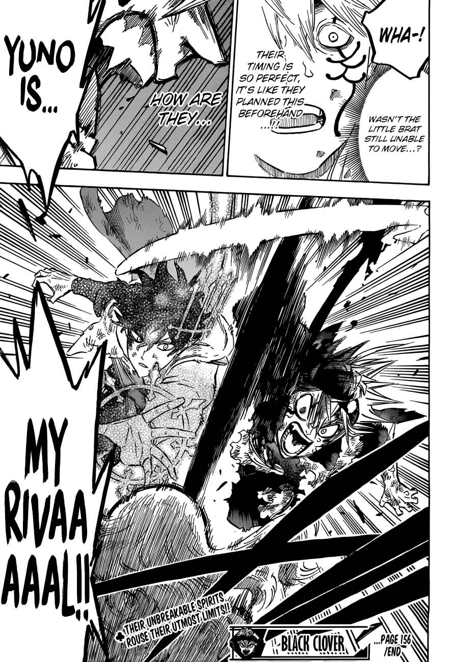 BLACK CLOVER Chapter 156 - Page 17 in English