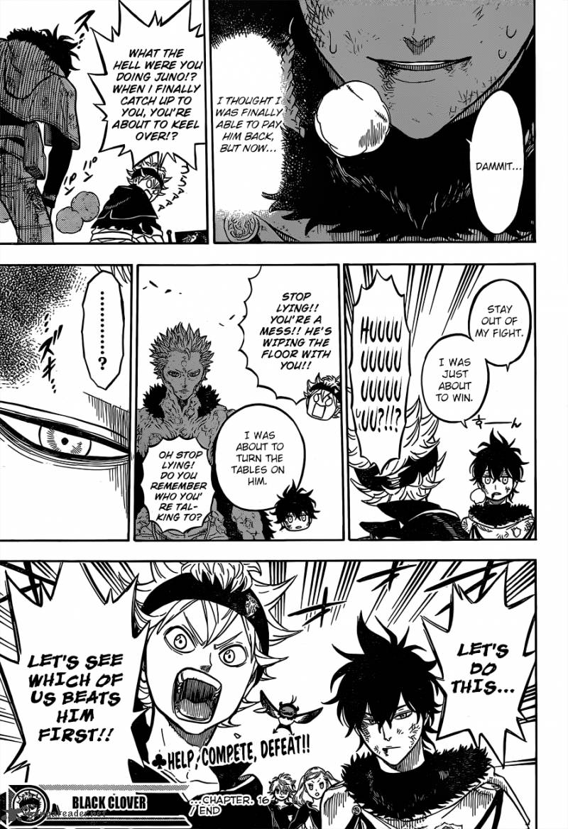 BLACK CLOVER Chapter 16 - Page 17 in English
