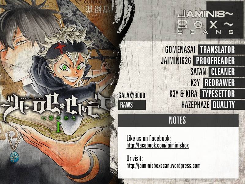 BLACK CLOVER Chapter 17 - Page 18 in English