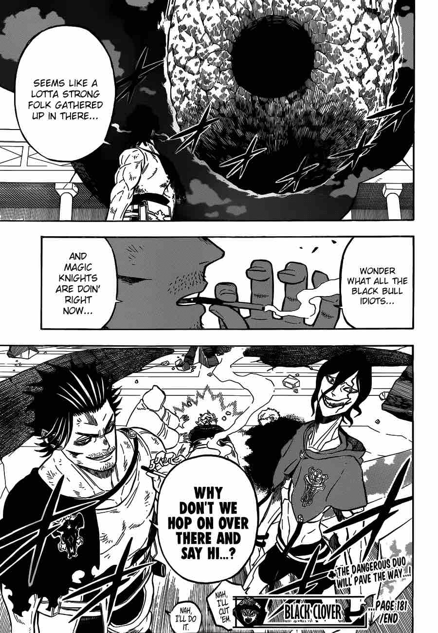 BLACK CLOVER Chapter 181 - Page 14 in English